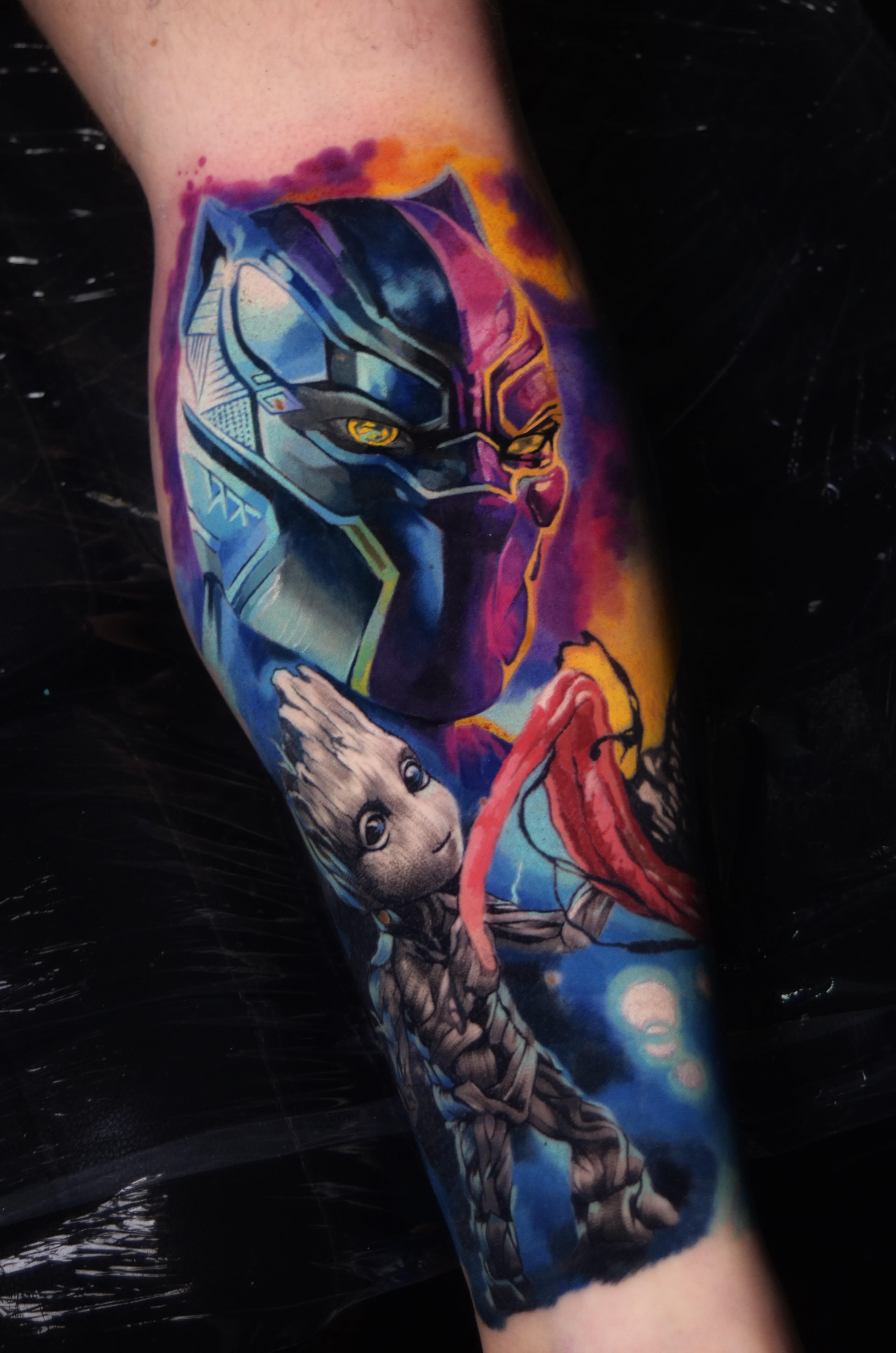190 Superhero Black Panther Tattoos Designs 2023  TattoosBoyGirl